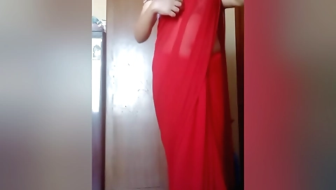 Busty solo female gets horny and masturbates on camera