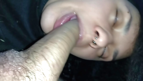 Indian teen with a big ass gets her mouth and pussy fucked