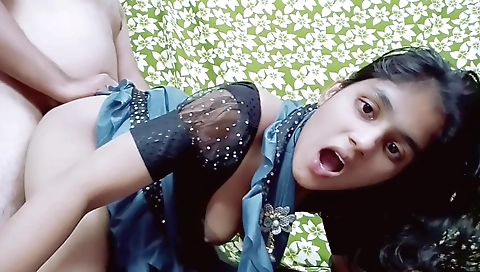 Indian brunette 18+ sex video with a hot sex scene
