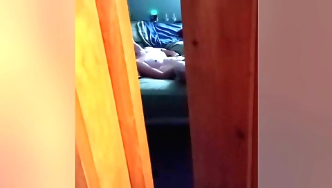 Sex on camera and watching porn in amateur video porn