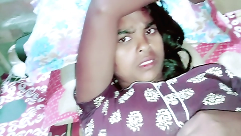 Indian brunette in a homemade porn video with a huge cock