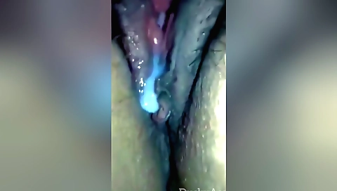 Indian teen stepmom gets her pussy pounded in creampie