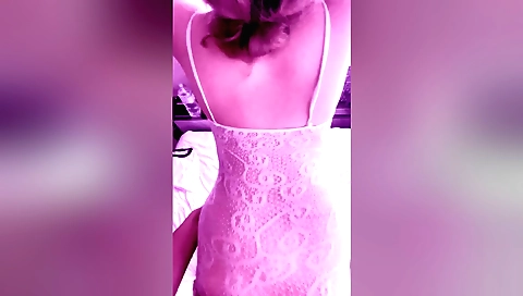 Hot adult girl getting fucked hard in a vertical pov