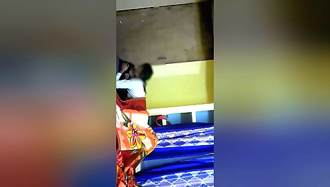 Indian brunette takes a long cock in her amateur webcam vid