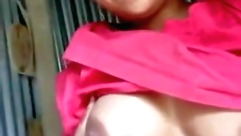 Indian brunette shows her hairy pussy and hairy pussy