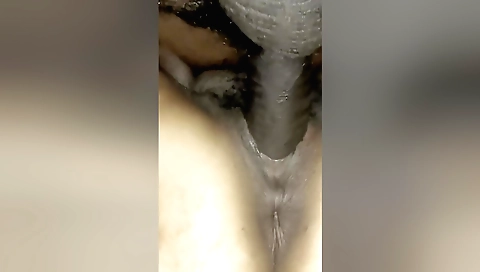 Indian teen blowjob in the kitchen with her boyfriend