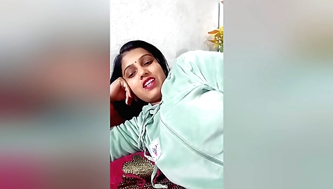 Indian girl gives a sexy blowjob and rides my dick