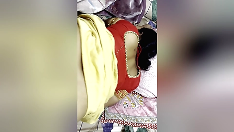 Indian brunette gets fucked by stepbrother in homemade video
