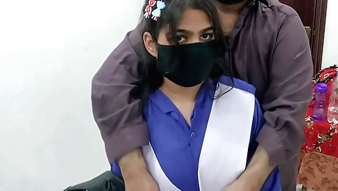 Indian stepmom with hairy pussy is getting rammed hard