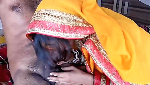 Indian brunette 18+ girl with small titties takes it on