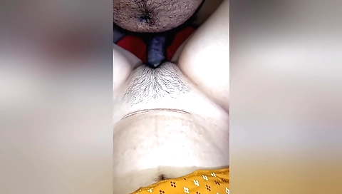 Busty cowgirl gets hairy pussy fucked hard and deep