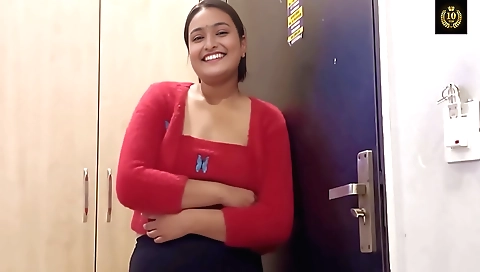 Indian stepsister with a big ass enjoys a little fun in bed