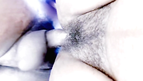 Indian hairy babe fucks in a beautiful amateur porn