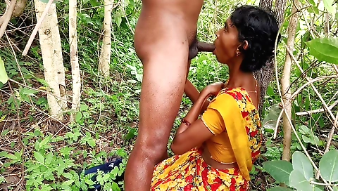 Indian girl in outdoor is giving her pussy for the owner