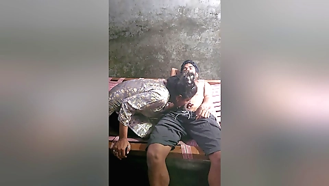 Indian porn video show her having a hot fuck together