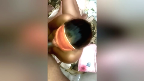 Indian slut getting her pussy and asshole penetrated
