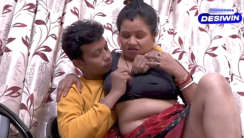 Baboo bhabhi and her big booty are having an intimate sex