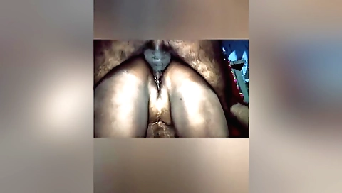 Indian babe gets nailed in her ass in her homemade porn video