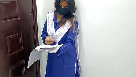 Indian brunette 18+ is having sex with her stepfather