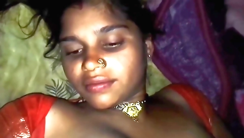 Indian pregnant blonde giving hard blowjob to boyfriend