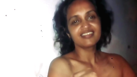 Indian brunette is sucking his hard dick in POV porn