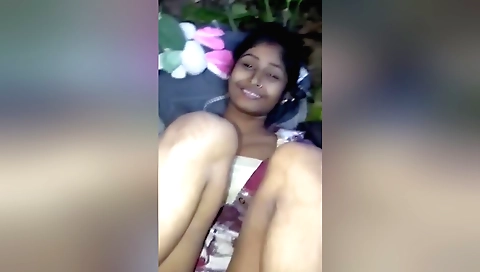 Hot brunette fucks in the sun outdoors in the movie