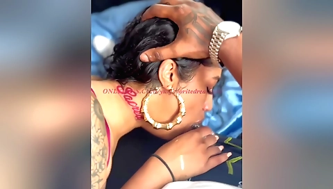 Tattooed chick fucked by horny indian stud in my web cam clip