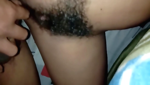 Dildo ride with my kinky girlfriend after she eats it