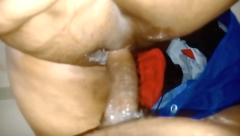 Indian girl in a dress is getting a blowjob in pov video