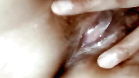 Hairy indian hottie with a big ass is getting her hairy pussy licked