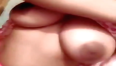 Indian amateur brunette gives a handjob in web camera