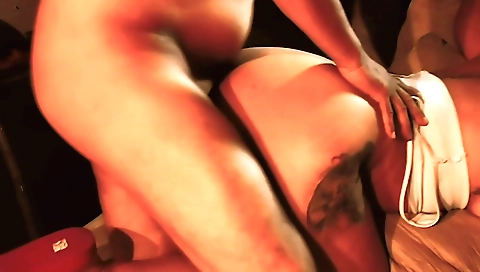 Indian teen in red shirt does a hot creampie on camera