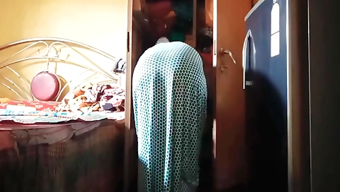 Indian village girl plays with her cock and enjoys sex
