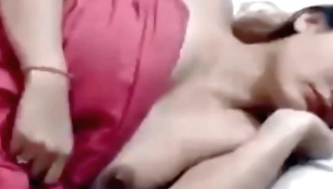 Brunette gets fucked and has sex with her boyfriend