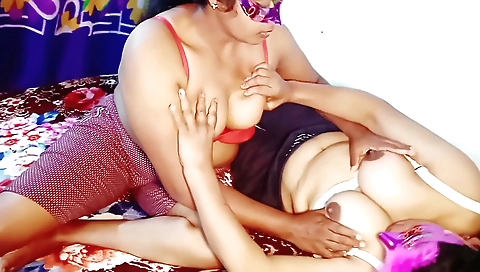 Gay lesbians get to massage each other with their big dicks