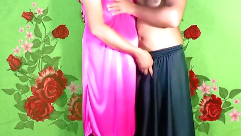Indian girl gets fucked in her back in her home in hindi sex