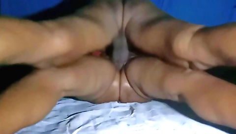 Indian girl is giving oral pleasure to her boyfriend