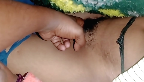 hairy pussy of a dude becoming tight and hard and then fucked