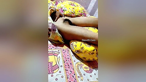 Indian amateur slut masturbating in front of camera