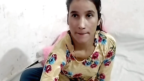 Indian solo girl doing a solo dance with her stepbrother