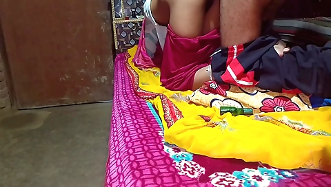 Indian girl fucked by a guy in a video with a dildo