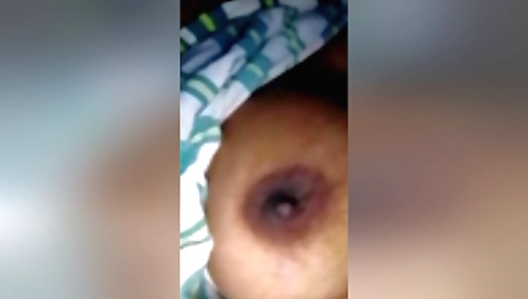 Indian solo female is cumming on her face and pussy