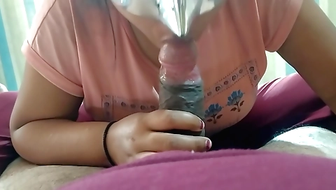 Indian brunette with a big ass is showing off her body
