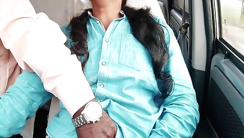 Indian stepdaughter and her stepfather are having sex