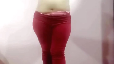 Busty blonde with big tits shows her body on webcam