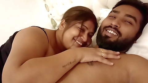 Hairy indian slut is very horny in a hardcore video