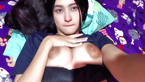 Indian solo video with a huge dick in a hot and nice scene